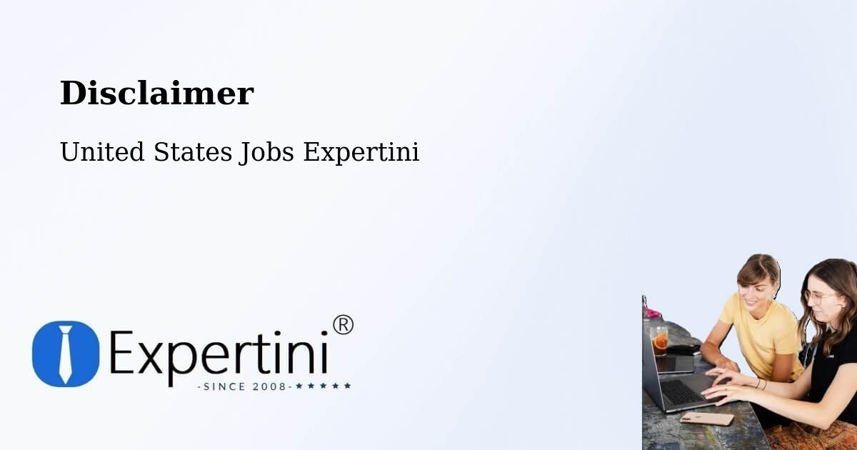 Disclaimer – Ann Arbor - United States Jobs Expertini