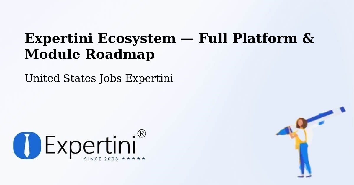 Expertini Ecosystem — Full Platform & Module Roadmap – Ann Arbor