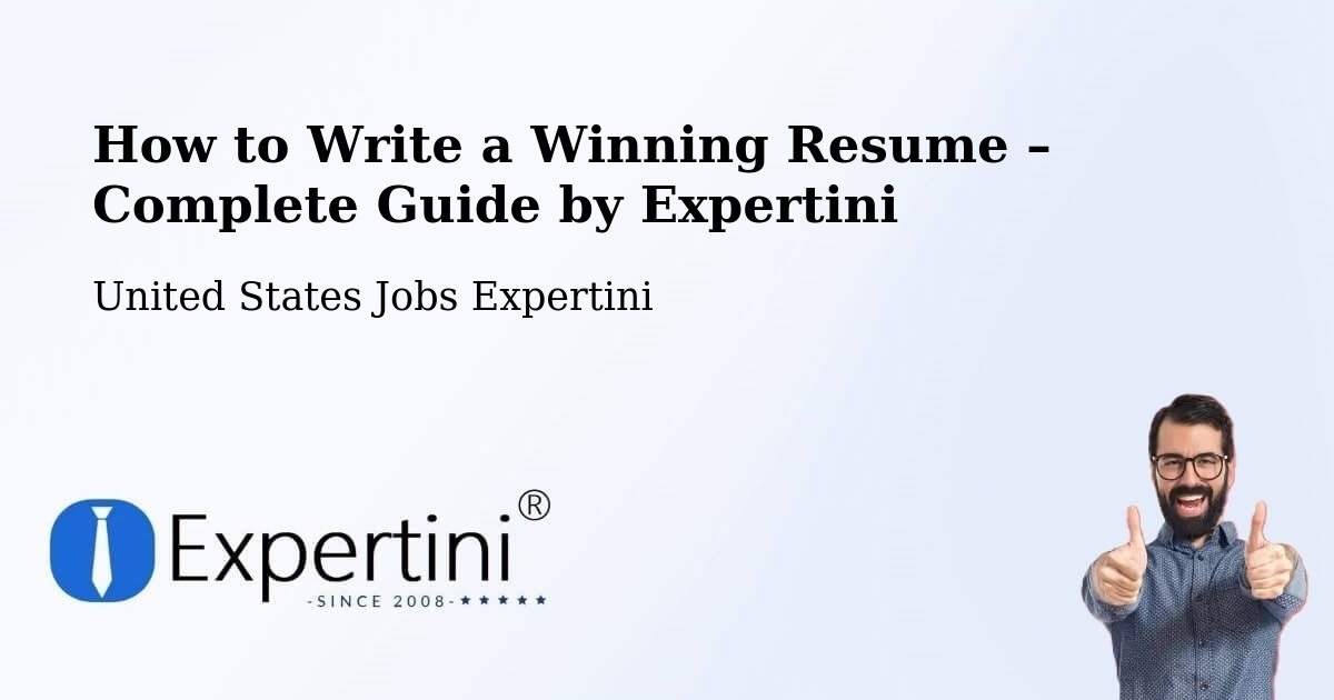 Resume Writing Guide for Job Seekers – Ann Arbor - Ann Arbor, United States Jobs Expertini